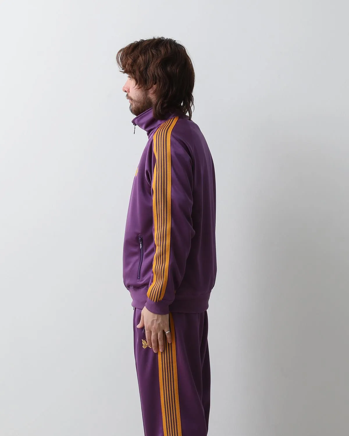 TRACK JACKET - POLY SMOOTH