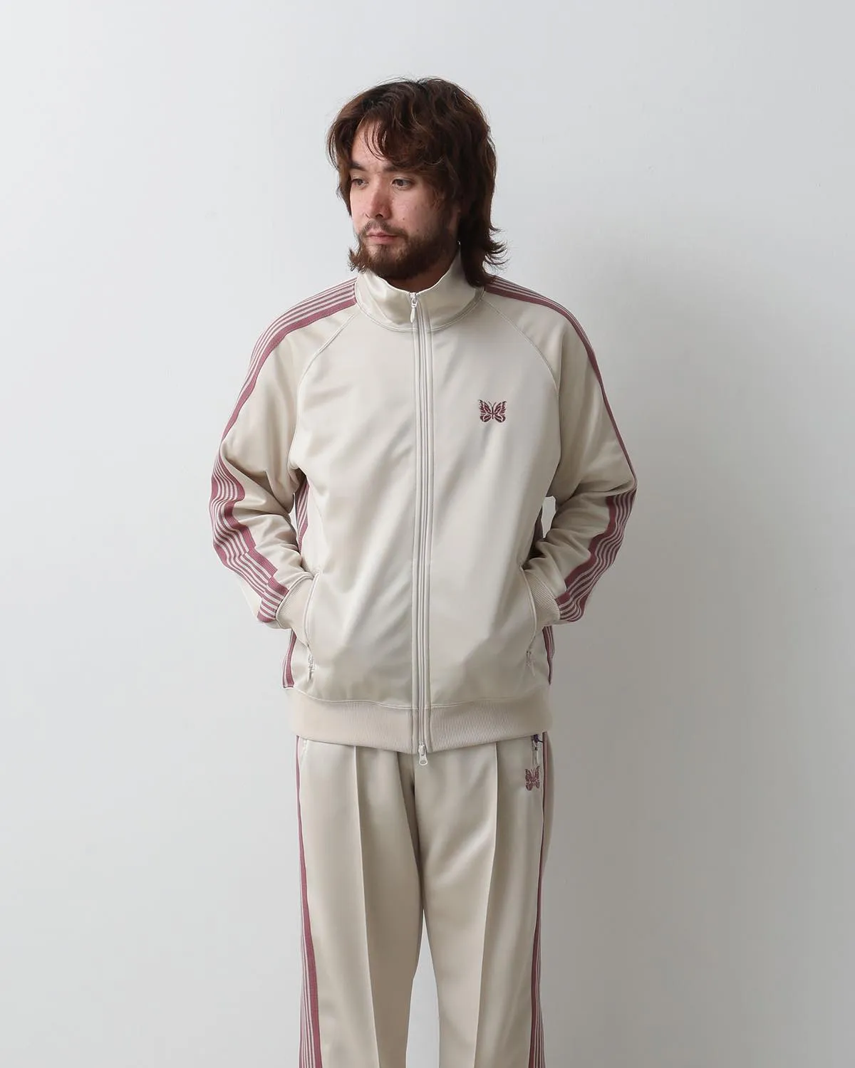 TRACK JACKET - POLY SMOOTH