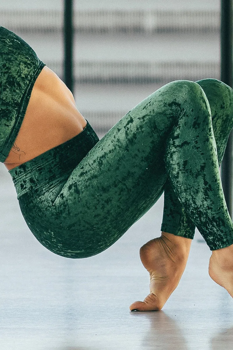 Velvet leggings Adriana