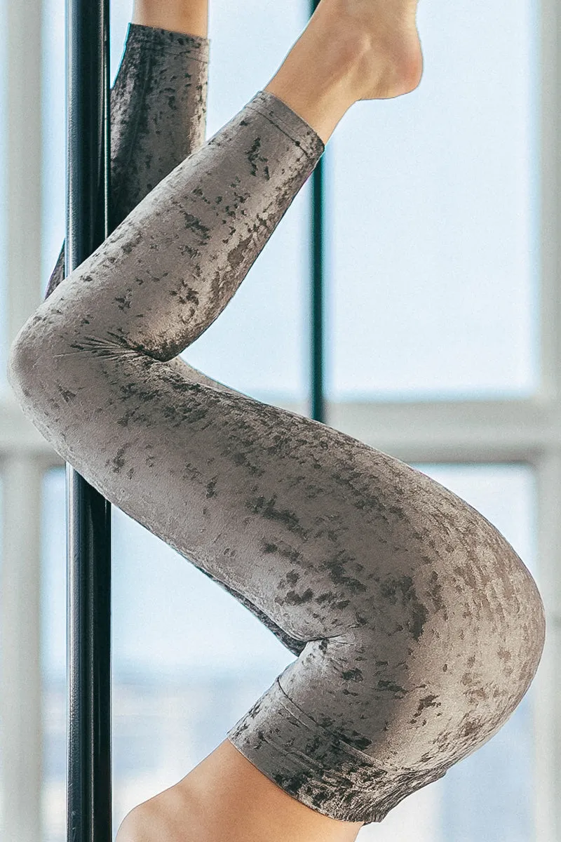 Velvet leggings Adriana