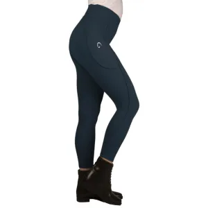WOMEN&#x27;S FULL GRIP LEGGINGS NAVY