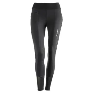 WOMEN&#x27;S LEGGINGS KNEE GRIP MARIGOLD BLACK