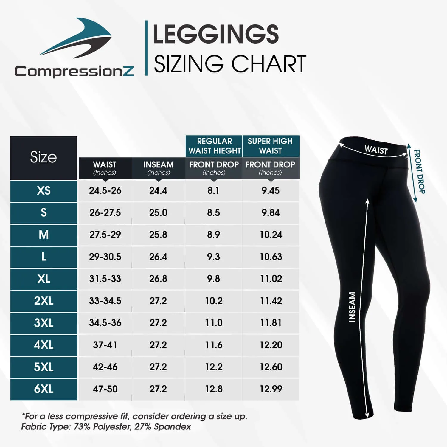 Women's Compression Leggings Super High Waist W/ Pockets - Leopard Black